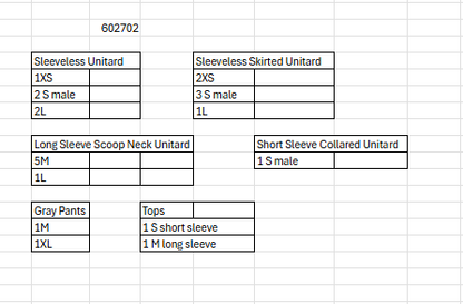 21 Total Royal Blue and Gray Plaid Costumes by Showday