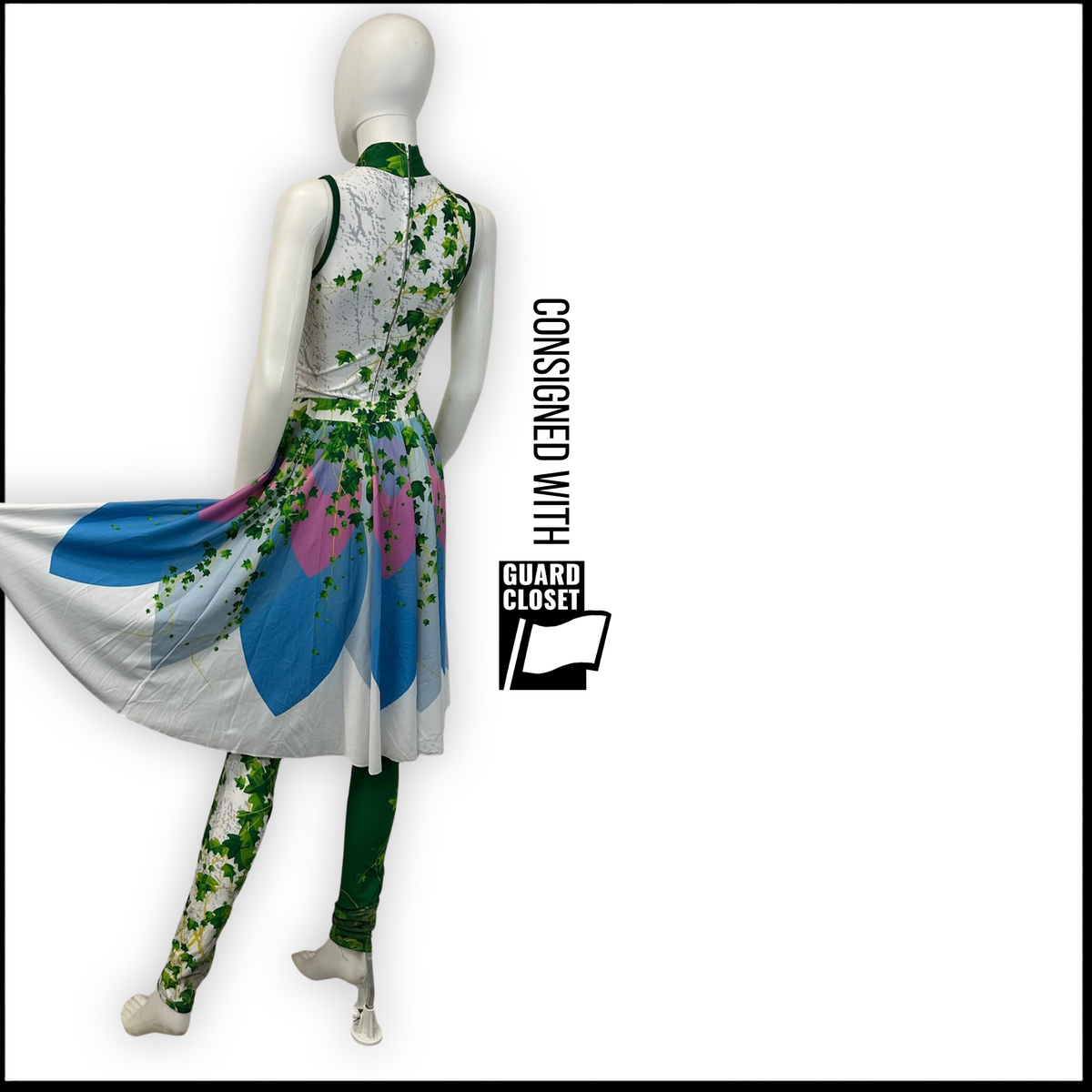 Blue Bloom Flower Skirts | Dance Sophisticates | Set of 22