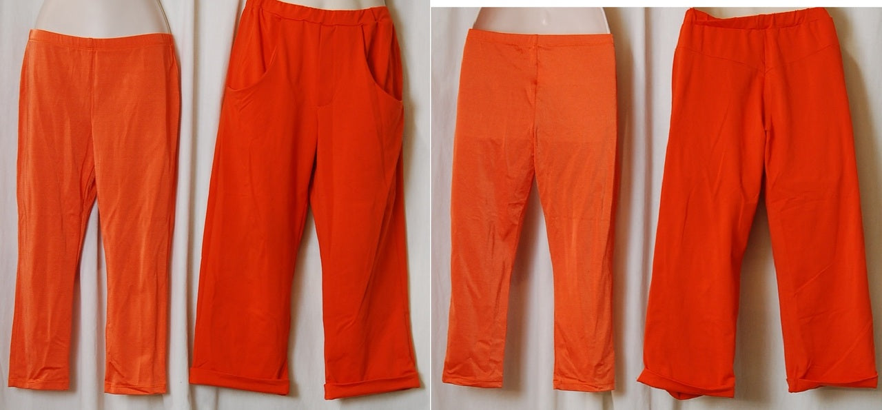 6 Orange Female + 6 Orange Male Pants by Algy