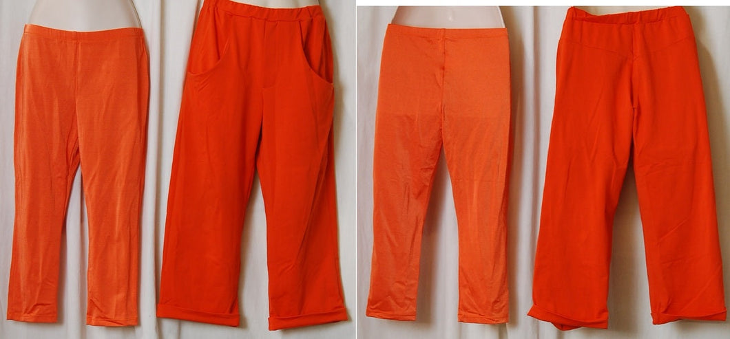 6 Orange Female + 6 Orange Male Pants