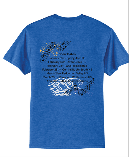 2026 LIMITED EDITION "Line by Line" Widener Indoor Colorguard Show Shirt
