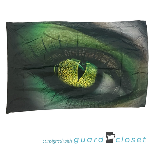13 Green Witch Eye Flags by Band Shoppe