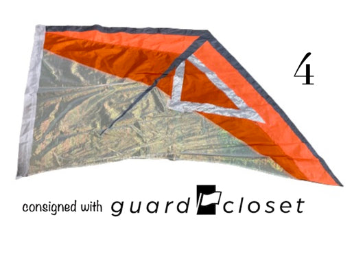 21 Red Orange Yellow Purple Triangle Flags - 4 Color Schemes
