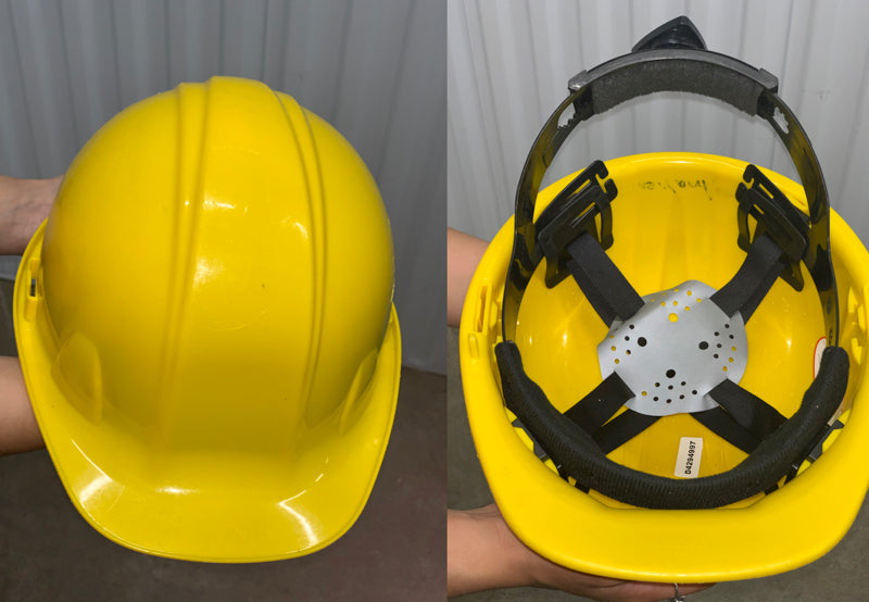 26 Yellow Construction Hats