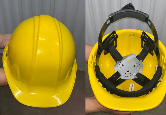 26 Yellow Construction Hats