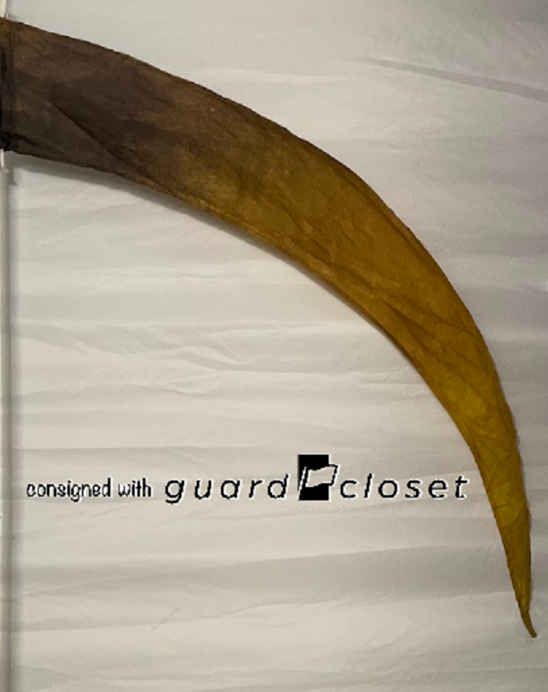 20 yellow gradient streamer flags