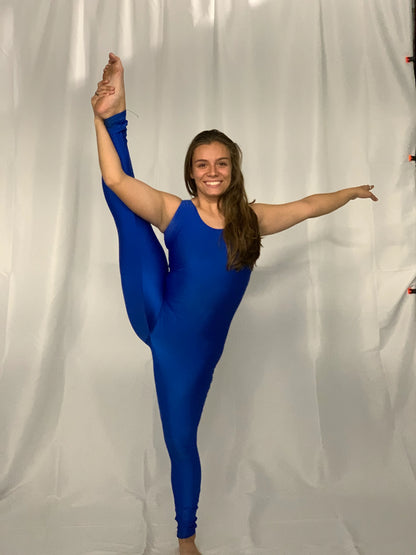 15 Electric Blue Sleeveless Unitards by Baltogs