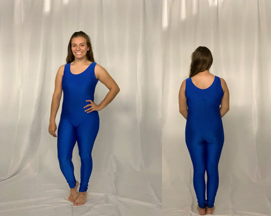 15 Electric Blue Sleeveless Unitards by Baltogs