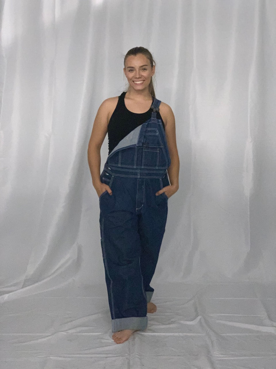 21 blue denim overalls by Wolverine