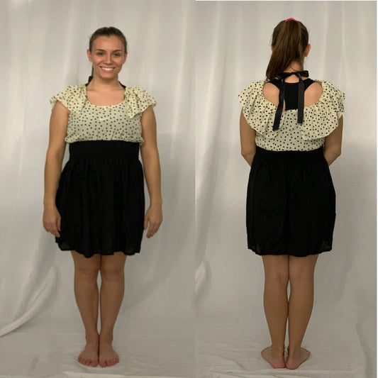 33 Black & White Polka Dot Dresses