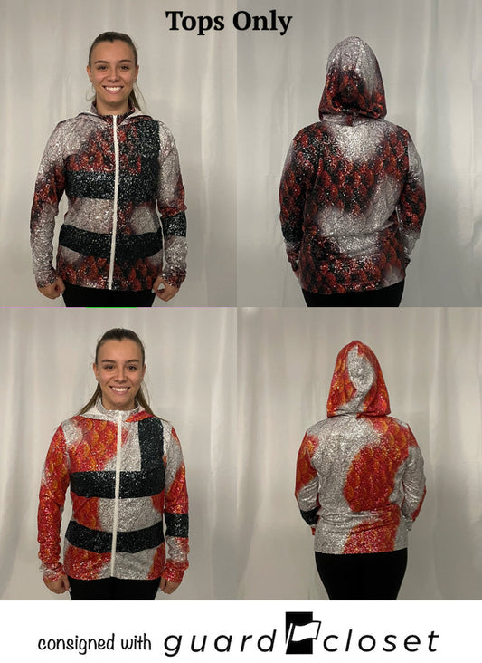 105 total Koi Fish Team Go Figure! Hooded Jackets