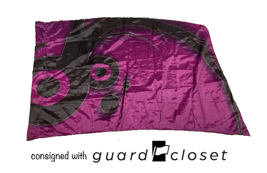 5 Purple black Flags by Band Shoppe