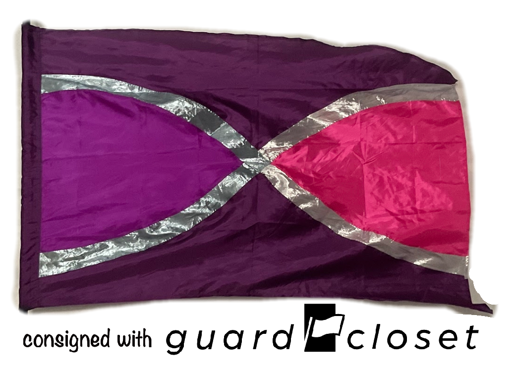 9 purple pink silver infinity symbol flags