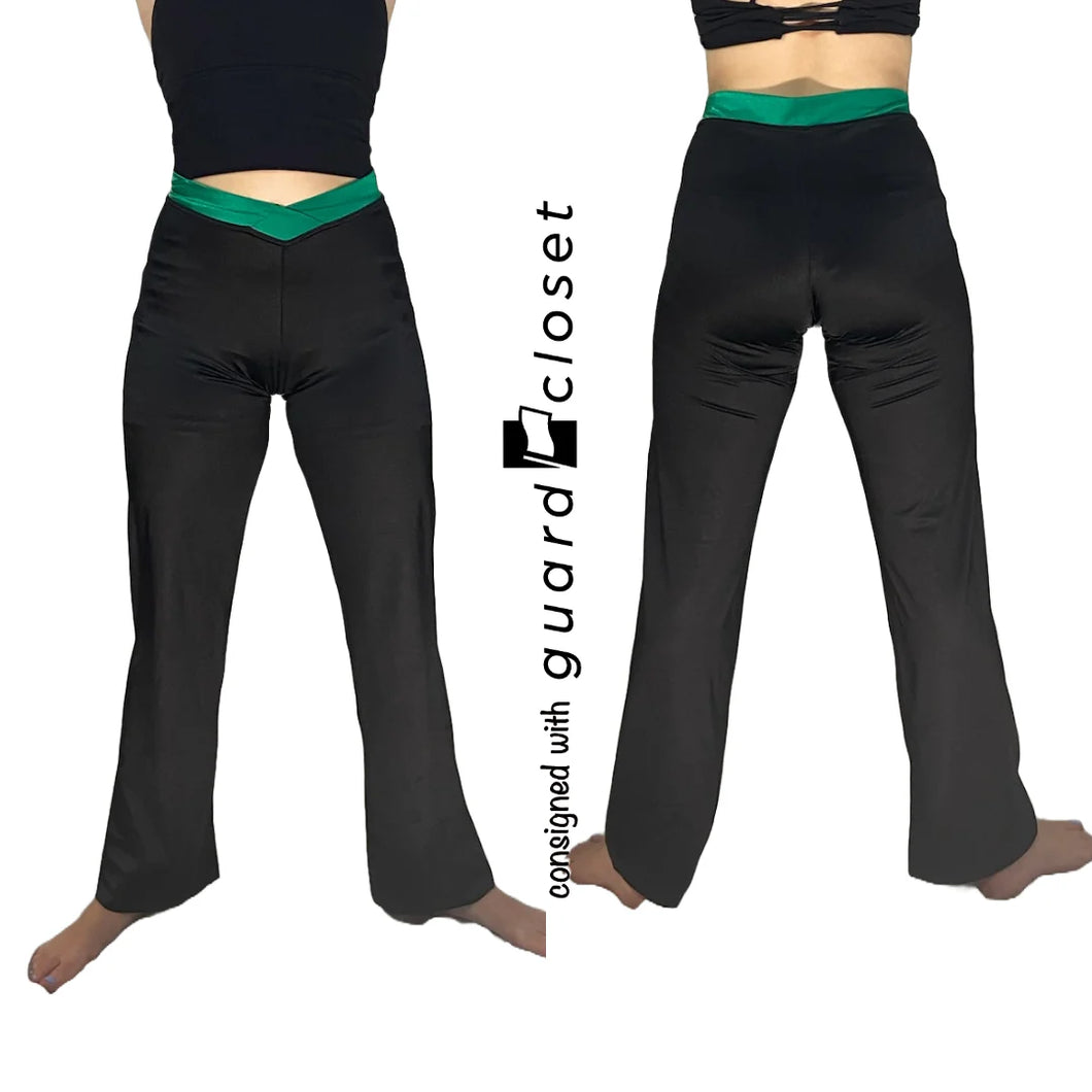 12 Black Pants w/ varied Colored Waistbands by Baltogs