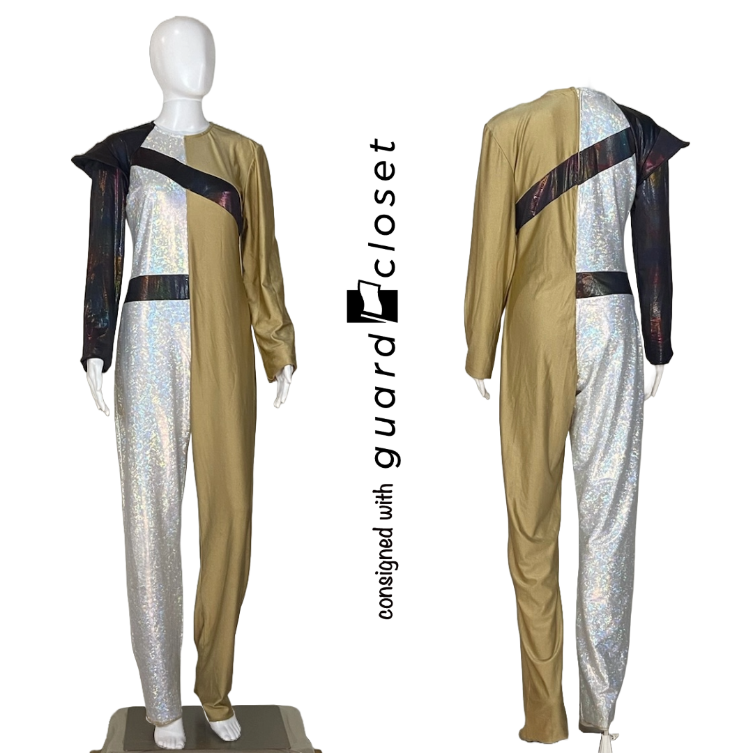 29 Tan Black Silver Unitards by The Band Hall