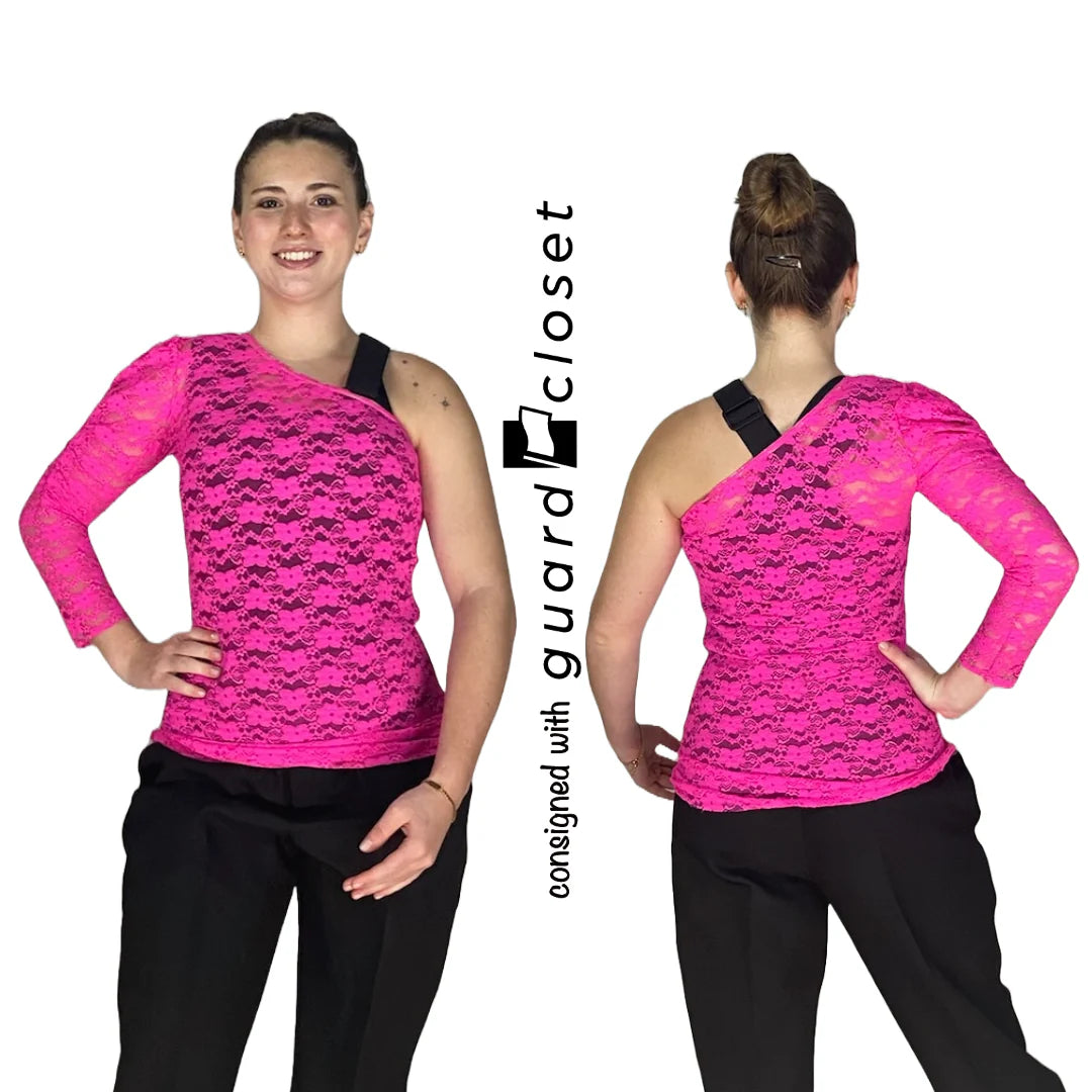 10 Varied Color Neon Lace Tops
