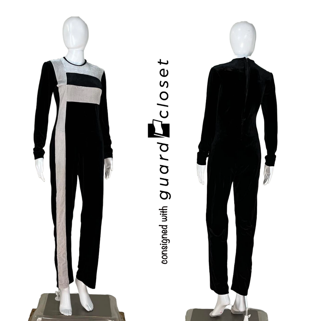 18 black gray long sleeve unitards