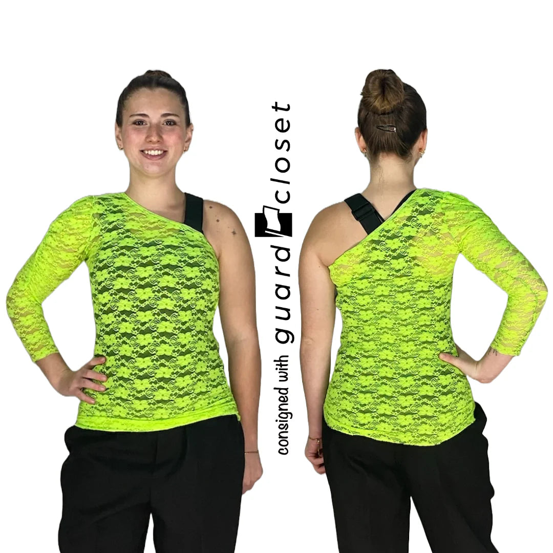 10 Varied Color Neon Lace Tops