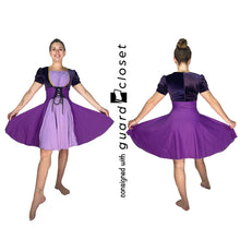 Load image into Gallery viewer, 16 Total Purple Gold Black Varied Dresses, Unitards &amp; Vests
