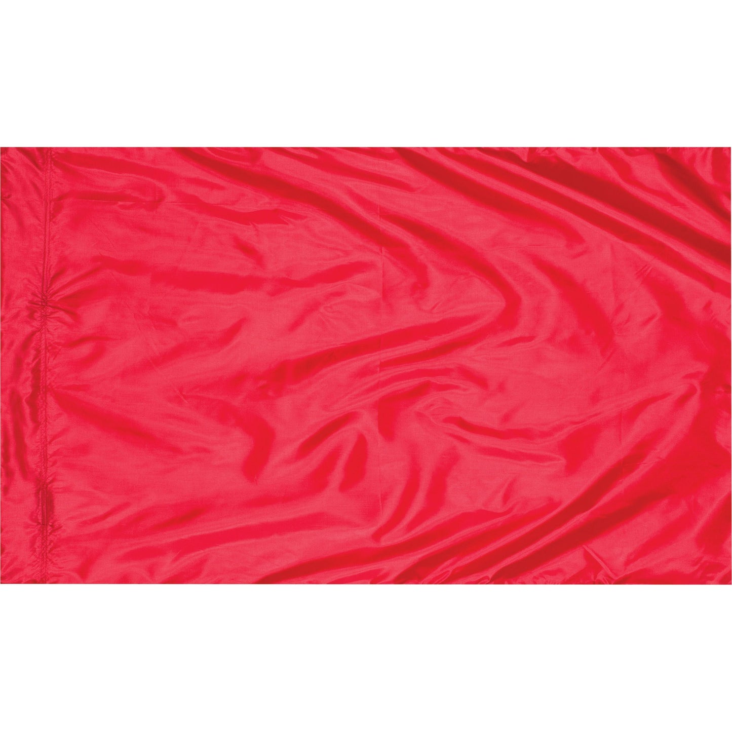 V1 Solid Poly China Silk Flag