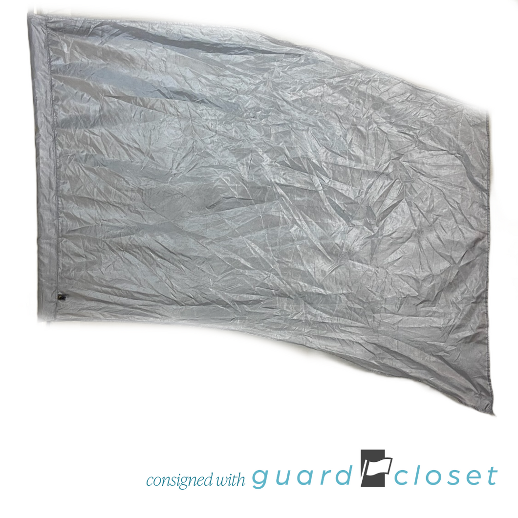 9 Solid Gray Flags
