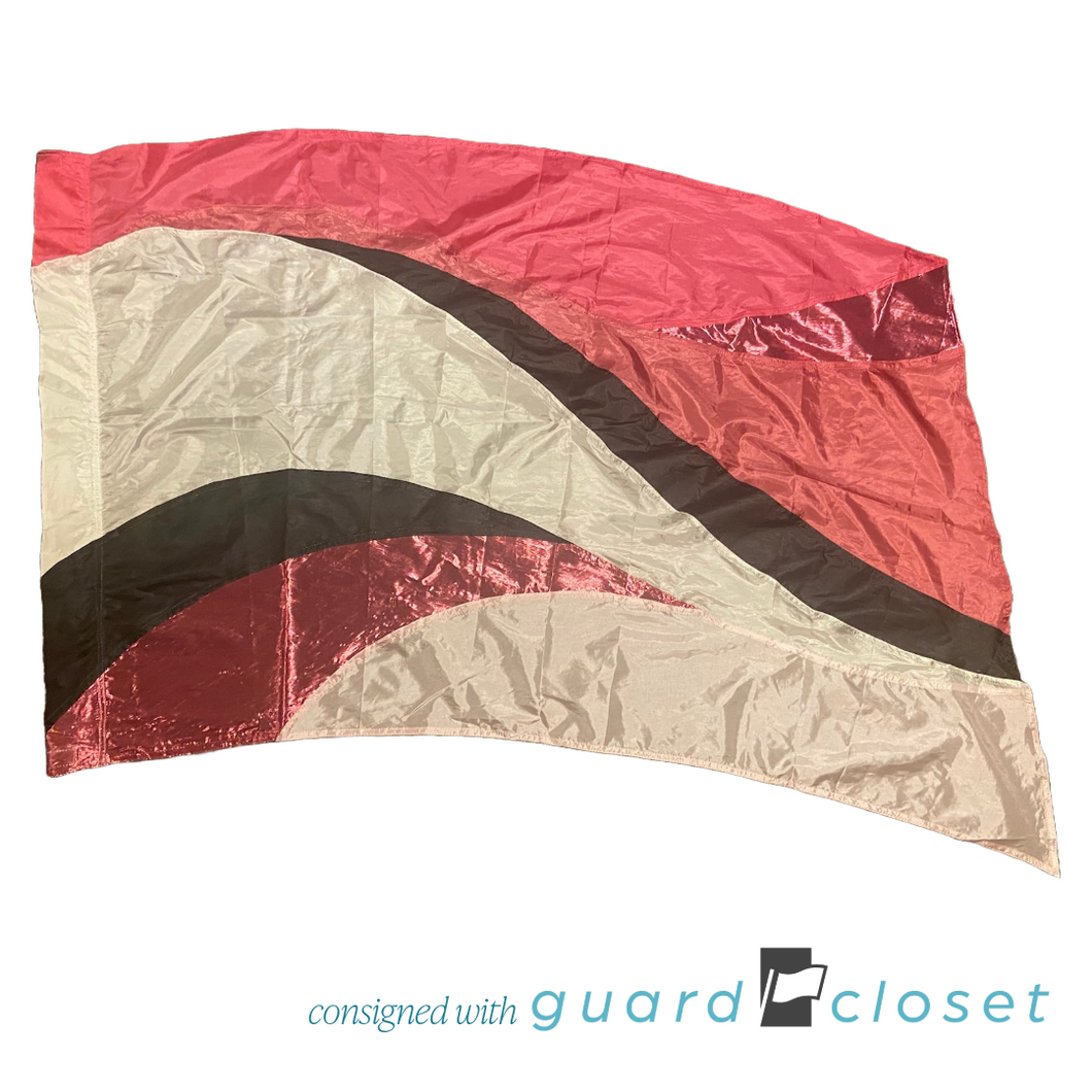 19 Shades of Pink Black White Flags by Band Shoppe