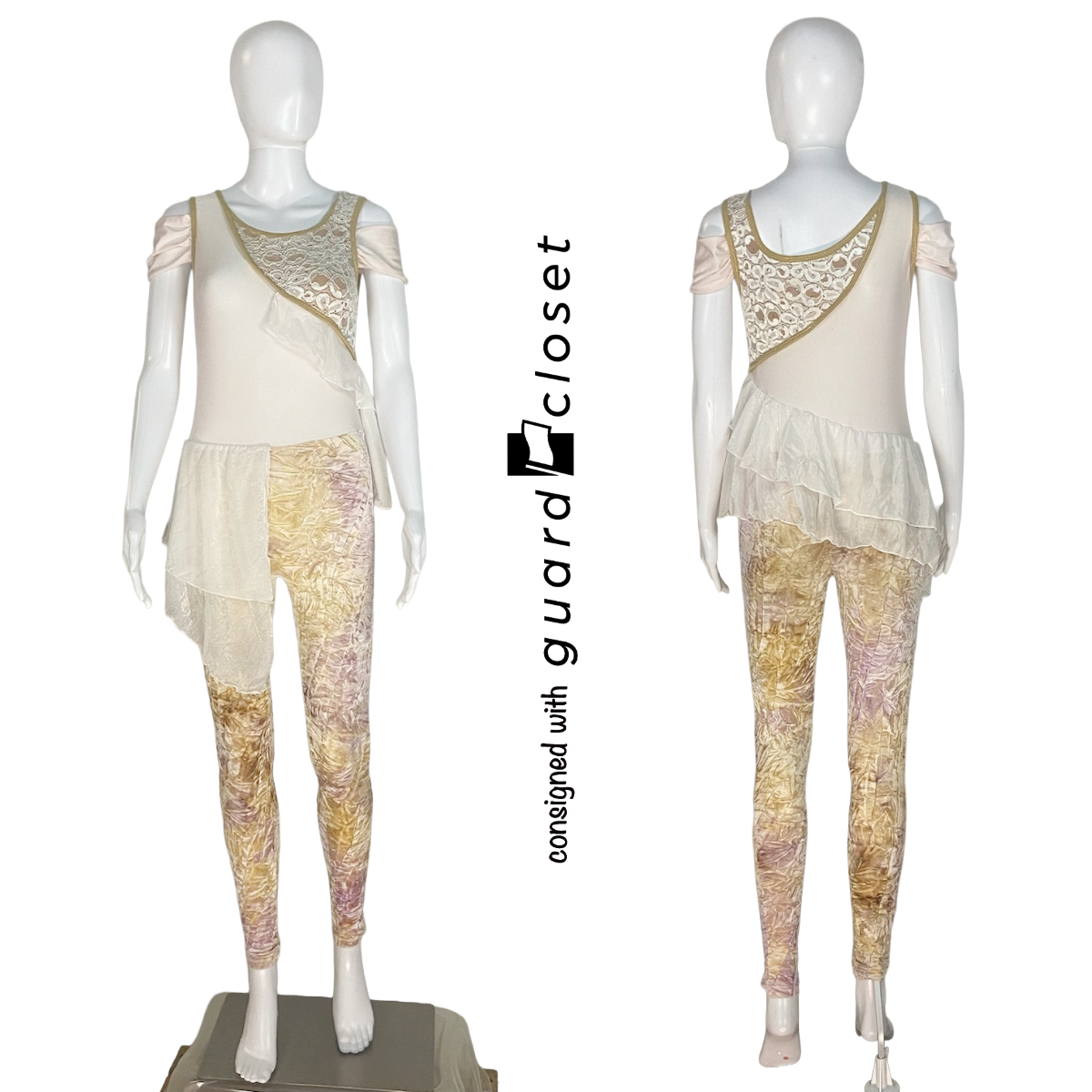 14 Ivory Pink Tank Unitards by Baltogs
