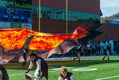 1 Orange Red Black Dragon Flyover