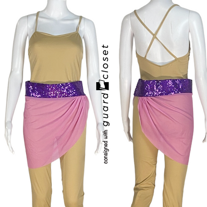22 Purple and Pink Mini Skirts by F. J. Miller