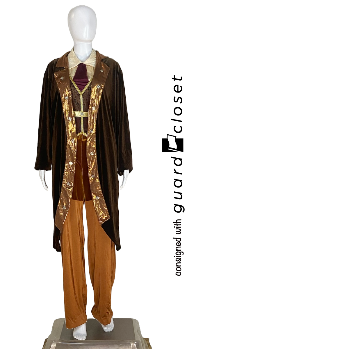 Varied Brown Steampunk Western Unitards and Jackets by Algy