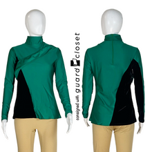 Load image into Gallery viewer, 28 Green Black with Yellow Reveal Performance Tops by Baltogs
