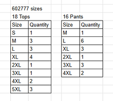 Load image into Gallery viewer, 18 Dark Blue Red Silver Patriotic Sleeveless Tunics and Pants by Algy
