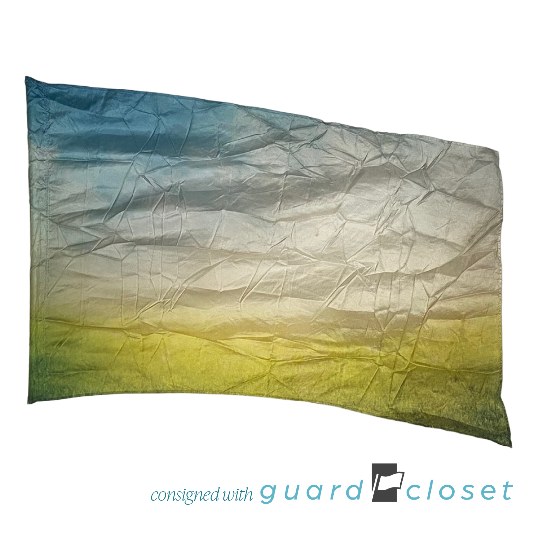 Blue Green Landscape Flags | McCormicks | Set of 7