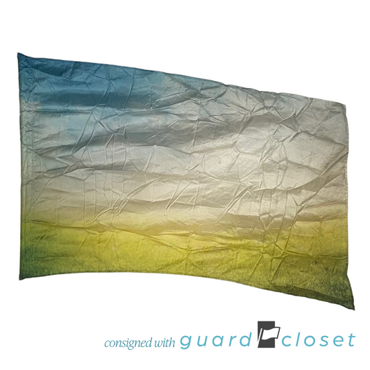 Blue Green Landscape Flags | McCormicks | Set of 7