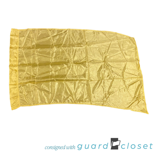 12 Solid Lemon Yellow Flags by Band Shoppe