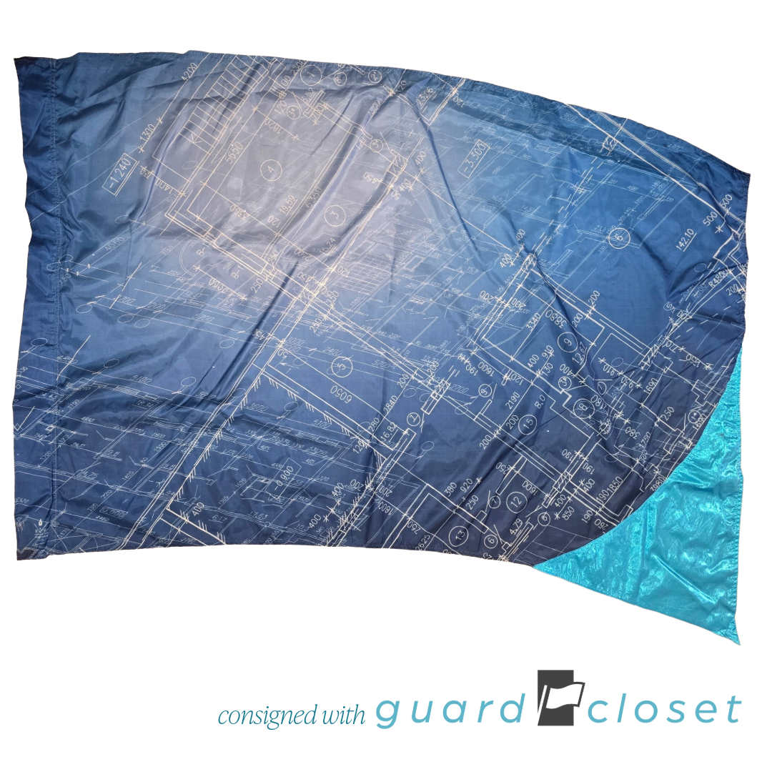 18 Blueprint Flags by R&S Marching Arts