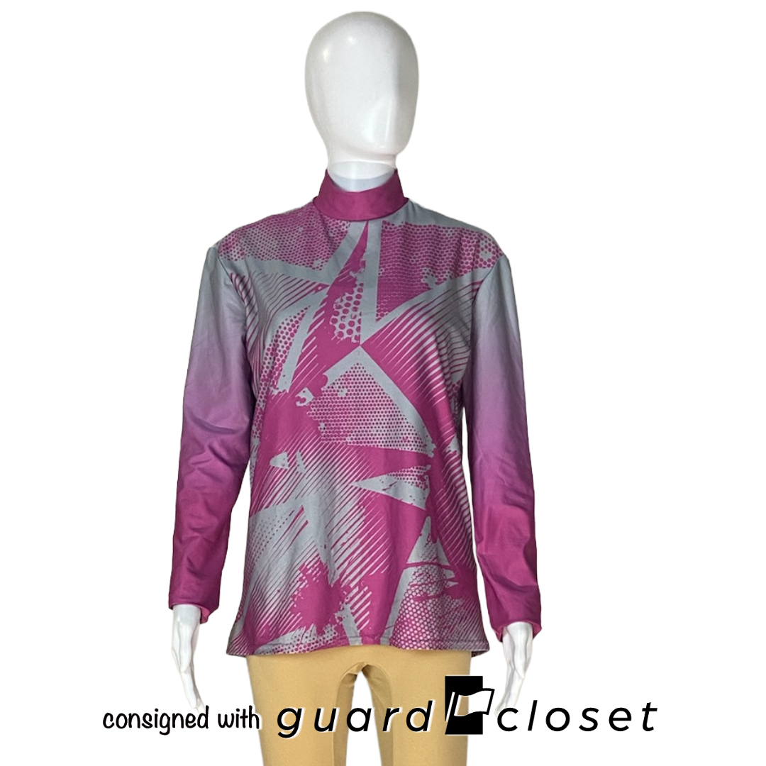 Multi Color and Gray Abstract Performance Tops | Digital Performance Gear | Set of 80