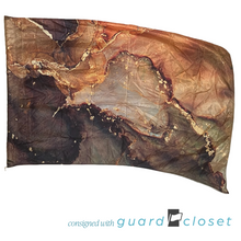 Load image into Gallery viewer, 48 Brown Marble Flags by Prop Vinyls

