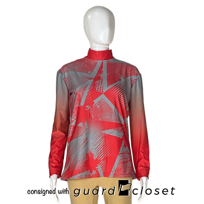 Multi Color and Gray Abstract Performance Tops | Digital Performance Gear | Set of 80