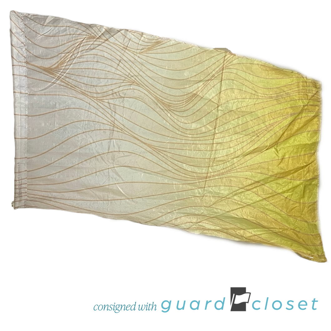 33 Beige to Yellow Waves Flags by Showday