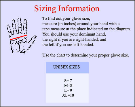 Hook-N-Loop Closure Sure Grip Glove by Dinkles