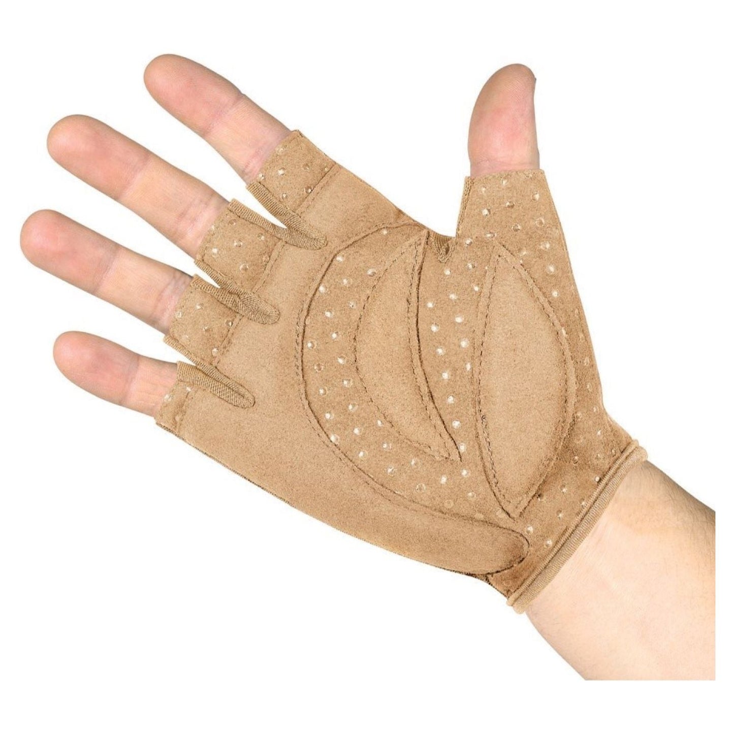 Downingtown West Grip Factor Glove- tan