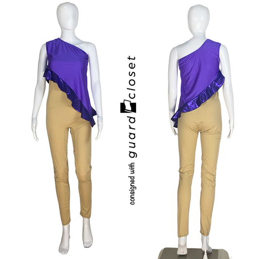 11 Purple One Shoulder Tops by Baltogs
