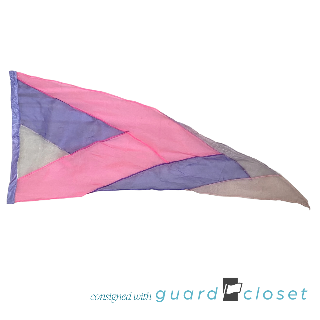 9 Hot Pink and Purple Streamers