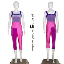 Load image into Gallery viewer, 13 Purple Pink Color Block Tank Unitards and Skirts by Dance Sophisticates
