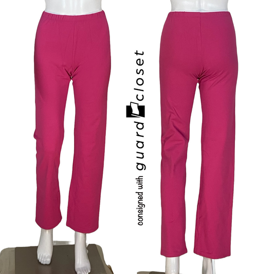 19 Fuschia Drawstring Long Pants by Team Go Figure