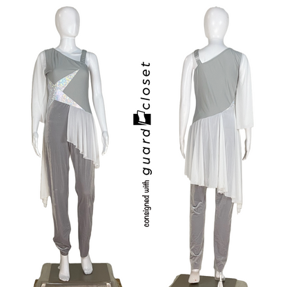 27 Silver Star Unitards by Creative Costuming & Designs