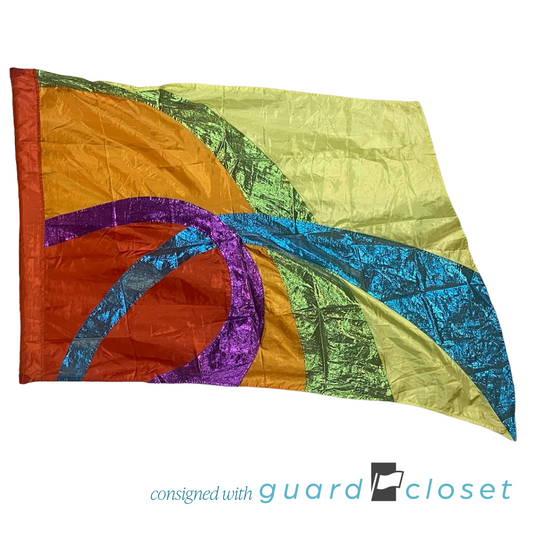 13 Multicolor Rainbow Flags by StylePlus