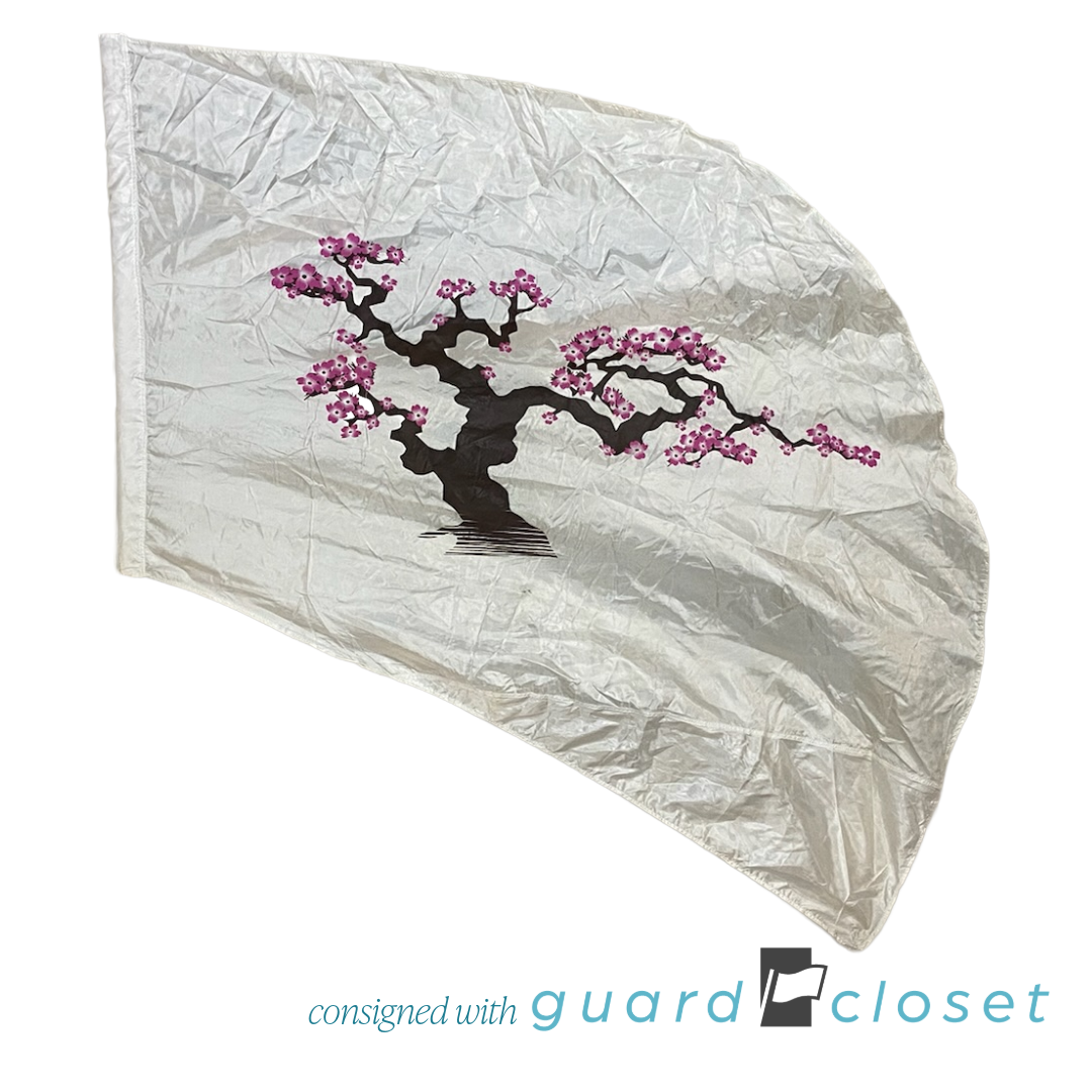 11 White Cherry Blossom Tree Flags by McCormicks