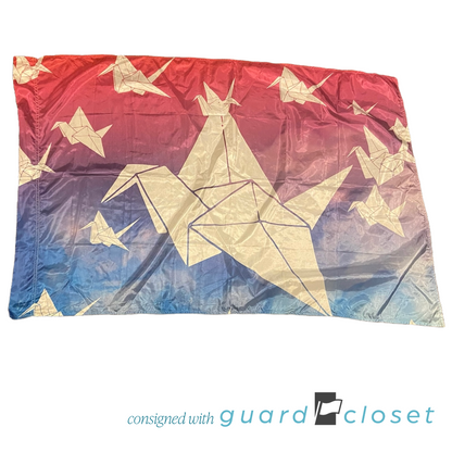 11 Cool Color Paper Crane Flag by Field & Floor FX